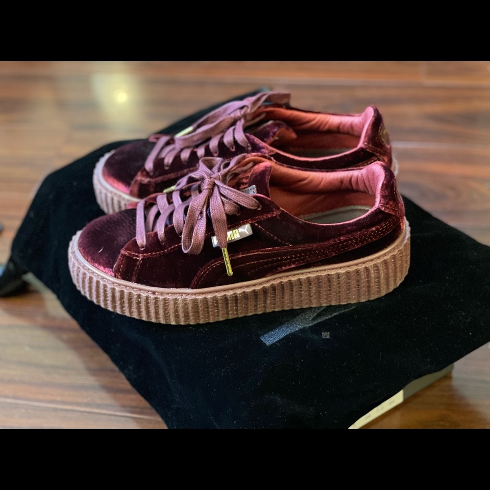Puma Fenty Creeper Velvet sneakers